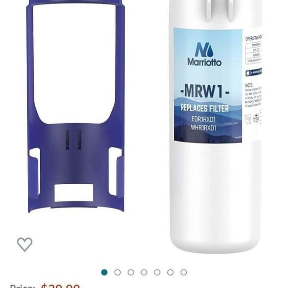 MARRIOTTO MRW1 Filter Compatible with Whirlpool Water Filter 1(EDR1RXD1) - Picture 2 of 10